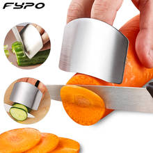 Finger Guard Protector de Faca de Corte de Aço Inoxidável Dedo Não Ferir Cortar Slicer Mão Proteger Cozinha Ferramenta Helper Proteja 2024 - compre barato