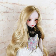 2020 новый стиль 1/3 1/4 1/6 1/8 Bjd SD парик длинные волнистые волосы высокая температура провод BJD парик для BJD куклы много цветов 2024 - купить недорого