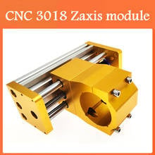 Módulo zaxis furo eixo 52mm cnc3018, acessórios para máquina de gravação de mesa deslizante de alumínio para aplicar motor de passo nema17/52 42/57 2024 - compre barato