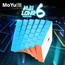 MoYu Meilong-cubo mágico, 6x6, Mofang, Jiaoshi, Neo Cube, 6x6x6, velocidad de 6 capas, rompecabezas, cubos, juego, tamaño Mini, juguetes educativos 2024 - compra barato