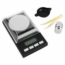 Mini Pocket 50g 0.001g Milligram Digital Scale LCD Jewelry Gold Herbs Weighing Scales Precision Electronic Scales Lab Balance 2024 - buy cheap