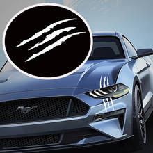 Reflective Claw Scratch Marks Headlight Decal Car Stickers for Infiniti FX-series Q-series QX-series Coupe EX37 EX25 JX35 EX35 2024 - buy cheap