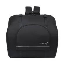 60-120 Bass Accordion Gig Bag Carrying Cases Backpack Waterproof Black 2024 - buy cheap