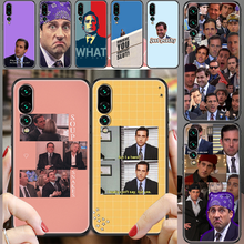 The Office Michael Scott Phone case For Huawei P Mate P10 P20 P30 P40 10 20 Smart Z Pro Lite 2019 black silicone back tpu 2024 - buy cheap