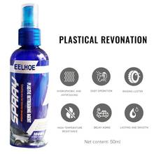 Agente de reprocesado multifuncional para coche, resistente a arañazos y duradero, agente de revestimiento plástico, 30/100ml 2024 - compra barato