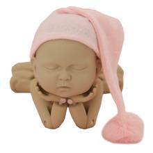 Newborn Photography Props Hat Beanie Propshoot for Photography New Born Baby Boys Girls Accessories 2024 - buy cheap