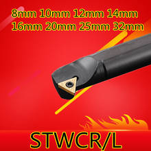 Herramientas de torno CNC STWCL11, 1 unidad, S08K-STWCR09, S10K-STWCR11, S12M-STWCR11, S16Q-STWCR11, S20R-STWCR16, 8mm-32mm 2024 - compra barato