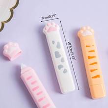 Cute Cat Paw Roller Glue Correction Tape Stationery Corrector Student Altered Dropshipping 2024 - buy cheap