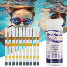 50pcs Multipurpose Chlorine PH Test Strips SPA Swimming Pool Water Tester Paper SCVD889 2024 - buy cheap