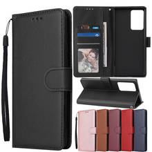 Capa flip de couro para samsung note 20, capa clássica tipo carteira para celular samsung galaxy note20 ultra com moldura 2024 - compre barato