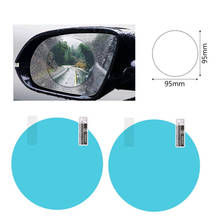2PCS Auto Car Mirror Window Clear Film Anti Dazzle Car Rearview Mirror Protective Film Waterproof Rainproof Anti Fog Car Sticker 2024 - buy cheap