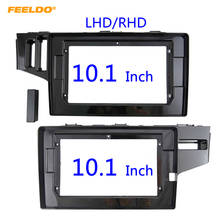 FEELDO Car Radio Stereo 2Din Fascia Frame for Honda Fit Jazz RHD/LHD 10.1 Inch Big Screen DVD Dashboard Panel Mount Trim Kit 2024 - buy cheap