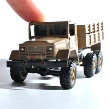 WPL MB14 1:64 металла RC автомобиль модель 6 колеса моделирование автомобиля игрушка для детей M89C 2024 - купить недорого