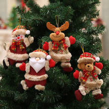 Christmas home decor hanging ornaments dolls christmas tree decorations New year hanging decorations enfeites de natal 2024 - buy cheap