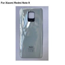 Cubierta trasera de cristal para Xiaomi Redmi Note 9, carcasa de puerta de batería, cristal de cámara para Xiaomi Redmi Note 9 2024 - compra barato