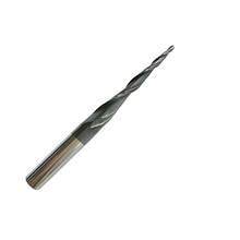 D8*45*85L*2F Tungsten Solid Carbide HRC55 with Coated Tapered Ball Nose End Mills Taper And Cone Endmills 2024 - buy cheap