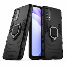 Capa de celular à prova de choque com suporte de anel, para xiaomi redmi 9t, j19s, redmi9t 2024 - compre barato