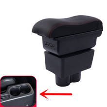 For Suzuki JIMNY armrest box USB Charging heighten Double layer central Store content cup holder ashtray accessories 15-19 2024 - buy cheap