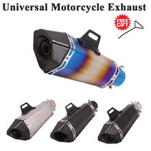 Universal Motorcycle Yoshimura Exhaust Pipe Escape Modified Carbon Fiber Muffler DB Killer For Z900 MSX125 TRK502 MT-09 Z750 MP3 2024 - buy cheap