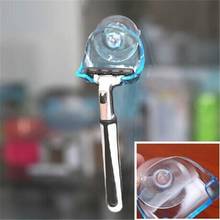 1Pc Clear Blue Plastic Razor Rack Super Suction Cup Bathroom Razor Holder Suction Cup home Storage supplies bathroom accessories 2024 - buy cheap