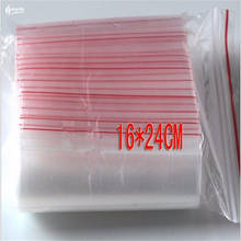 INTEGRITY 16*24cm 3000pcs transparent travel bags Gifts/Cookie/Clutter/ packing plastic zip lock clear self seal receive pouches 2024 - buy cheap