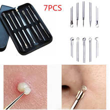Stainless Steel Blackhead Remover Tool Kit Extractor Pimple Blemish Spot Needles Acne Remover Face Skin Care Beauty Tool 1 set 2024 - buy cheap