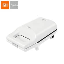 Xiaomi Pinlo Mini Sandwich Machine  Kitchen Breakfast Bread Maker Curved Surface Toaster Maker Frying Egg Machine 420W 2024 - buy cheap