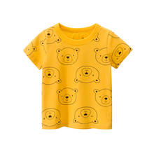 Crianças roupas de verão meninos t camisa de algodão manga curta camiseta infantil crianças menino meninas camisetas casuais 2-6 anos camisa 2024 - compre barato