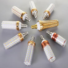 Lâmpadas de led e27 e14 smd, lâmpada led de vela e27 e14 8w 12w 16w 220v para lustre, economiza energia quente/fria em três cores 2024 - compre barato