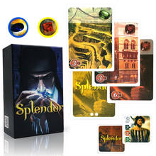 Splendor Board Game full English version for home party adult Financing Family playing cards game, diameter 25mm 2024 - buy cheap