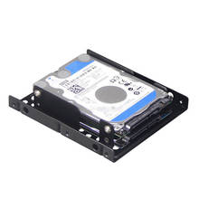 Soporte de montaje Dual para SSD de escritorio, Kit de montaje de adaptador interno para disco duro de 2,5 a 3,5 pulgadas 2024 - compra barato