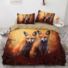 3D Bedding Sets Leopard Custom Duvet Quilt Cover Set Comforter Bed Linen Pillowcase King Queen Full Size 140*210 Home Texitle 2024 - compre barato