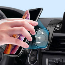Magnetic Car Phone Holder for iPhone Samsung Xiaomi Foldable Magnet Universal Smartphone Car Mount Holder Stand Bracket 2024 - buy cheap