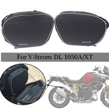 Luggage Bags Motorcycle Side Saddle Liner Bag For SUZUKI V-Strom XT 1050A 1050XT 2024 - buy cheap