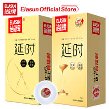 Elasun Safe Long Lasting Sex Time Delay Ejaculation Condoms For Men Natural Latex Penis Cock Sleeve Condom Intimate Sex Product 2024 - buy cheap