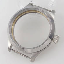 45MM Sapphire Glass polished Watch Case fit 6497 6498 Movement 2024 - buy cheap