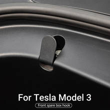 Gancho de maletero delantero para Tesla modelo 3, accesorios para coche tesla modelo 3, accesorios para tesla modelo 3, tesla modelo 3, 2 uds. 2024 - compra barato