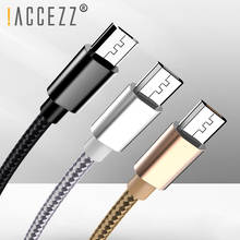 ¡! ACCEZZ-Cable de carga rápida Micro USB para Samsung S7, S6, Note 4 Edge, Huawei, Xiaomi Redmi 4X, 4A, Oppo, Cables de datos para teléfono Android 2024 - compra barato