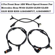 Sensor de velocidad de rueda Abs delantero + trasero para mercedes-benz X164 W164 GL320 GL350 GL450 GL55 R320 R350 OE # A1645400717, A1645400917 2024 - compra barato