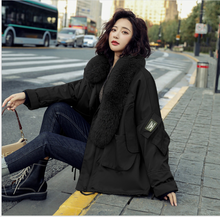 Women's Winter Green Jacket long Solid Female Coat Hooded Slim With Fur Collar Thick Cotton Padded Casual Woman Parkas Overcoat 2024 - buy cheap