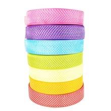 HL 5 Meters/lot 1"  Printed Dots Organza Ribbons For Making Head Jewelry Wedding Party Decorative DIY Gift Box Wrapping 2024 - buy cheap