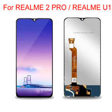 Оригинальный 6,3 ''ЖК-дисплей для REALME 2 PRO / REALME U1 сенсорный экран дигитайзер полная сборка запасные части Pantalla 2024 - купить недорого