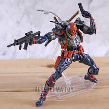 Amazing Yamaguchi Revoltech No 011 Deathstroke PVC Action Figure Collectible For Kids Toys Gifts Brinquedos 2024 - buy cheap
