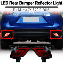 Luz LED antiniebla trasera de parachoques para Mazda CX-5, lámpara reflectora de freno, giro, 2012-2016 2024 - compra barato