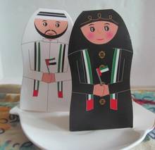 (100 шт./лот = 50 пар) Арабская Свадебная подарочная коробка для жениха и невесты, коробка конфет для мероприятий и коробочка для конфет на вечеринку 2024 - купить недорого