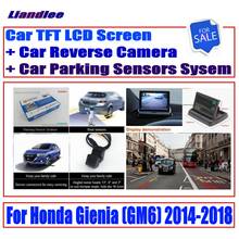 Для Honda Gienia (GM6) 2014-2018 автомобильные цифровые датчики парковки система заднего вида камеры монитор дисплей/CCD камера заднего вида 2024 - купить недорого