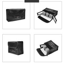 Explosion-proof Lipo Battery Safe Storage Bag for DJI Mavic Air 2 Drone Batteries Accessories Protective Bag Portable Pouch 2024 - buy cheap