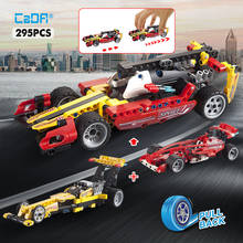 cada high-tech speed racing Pull Back  car building blocks city high-tech series toys for kids 2024 - buy cheap