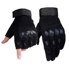 Guantes tácticos militares para hombre, manoplas de dedo completo para exteriores, Paintball, Airsoft, tiro, pesca, caza, senderismo 2024 - compra barato