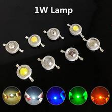 10Pcs 1W High Power LED COB Lamp Chip  Warm White Cool White Red Green Blue Yellow Grow led Diodes For Spotlight 2024 - buy cheap